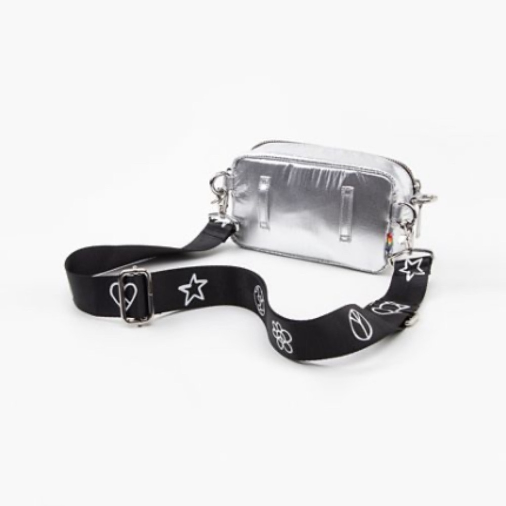 Levi's Pride Crossbody Bag Silver NWT Purse